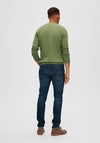 Selected Homme Berg Crew Neck Sweater, Vineyard Green