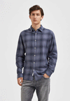 Selected Homme Robin Check Shirt, Grisalle