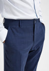 Selected Homme Oasis Linen Trousers, Dark Navy