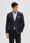 Selected Homme Oasis Check Blazer, Navy