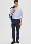 Selected Homme Oasis Check Trousers, Navy