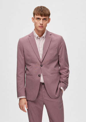 Selected Homme Liam Blazer, Mauve Shadow