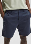 Selected Homme Flex Chino Shorts, Dark Sapphire