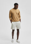 Selected Homme Comfort Flex Shorts, Moonstruck