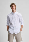 Selected Homme Classic Linen Shirt, White