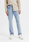 Selected Homme Straight Scott Jeans, Light Blue Denim