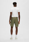 Selected Homme Flex Cargo Shorts, Deep Lichen Green