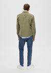 Selected Homme Finn Cord Overshirt, Vetiver