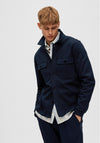 Selected Homme Fenley Overshirt, Sky Captain