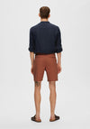 Selected Homme Flex Chino Shorts, Baked Clay