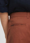 Selected Homme Flex Chino Shorts, Baked Clay