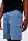 Selected Homme Flex Cargo Shorts, Ensign Blue