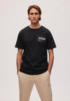 Selected Homme Jax Graphic Print T-Shirt, Black