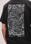 Selected Homme Jax Graphic Print T-Shirt, Black