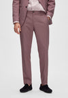 Selected Homme Liam Trousers, Mauve Shadow
