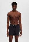 Selected Homme Dane Swim Shorts, Black
