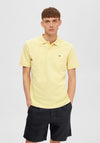 Selected Homme Dante Polo Shirt, Dusky Citron