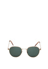 Selected Homme Jasper Pilot Sunglasses, Gold