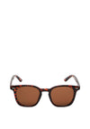 Selected Homme Jasper Wayfarer Sunglasses, Brown Tortoise Shell