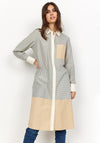Soyaconcept Gashbin Striped Shirt Dress, Grey Multi