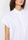 Soyaconcept Netti Oversized Tunic Shirt, White