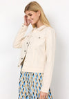 Soyaconcept Erna Denim Jacket, Cream