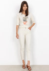 Soyaconcept Babette Graphic T-Shirt, Cream Multi