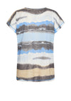 Soyaconcept Aretha Faded Line T-Shirt, Blue Multi
