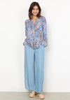 Soyaconcept Kie Paisley Print Blouse, Blue Multi