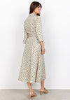 Soyaconcept Kirsty Maze Print Shirt Dress, Dusty Green