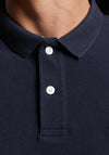 Superdry Classic Pique Polo Shirt, Rich Navy