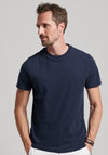 Superdry Vintage Logo Embroidered T-Shirt, Rich Navy Navy