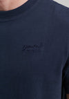 Superdry Vintage Logo Embroidered T-Shirt, Rich Navy Navy