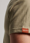 Superdry Vintage Neon Logo T-Shirt, Canyon Sand Brown