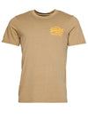 Superdry Vintage Neon Logo T-Shirt, Canyon Sand Brown