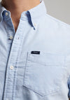 Superdry Vintage Oxford Shirt, Classic Blue