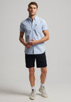 Superdry Vintage Oxford Shirt, Classic Blue