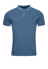Superdry Vintage Superstate Polo Shirt, Heraldic Blue