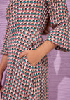 Setre Geo Print Maxi Dress, Pink Multi