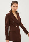 Setre Two Piece Blazer & Trouser Suit, Brown