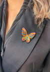 Seventy1 Butterfly Magnetic Brooch, Multi