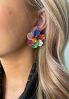 Seventy1 Flower Stud Earrings, Multi