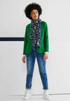 Street One Single Breasted Blazer, Brisk Green
