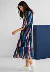 Street One Diamond Print Smock Dress, Multi
