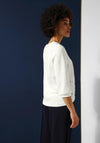 Street One Waffle Texture Top, Off White
