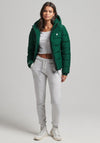 Superdry Womens Water Repellent Puffer Jacket, Mid Pine