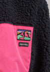 Superdry Womens Vintage Hooded Sherpa Jacket, Multi