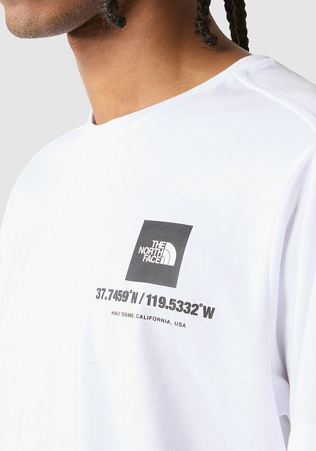 The North Face Mens Coordinates T-Shirt, TNF White