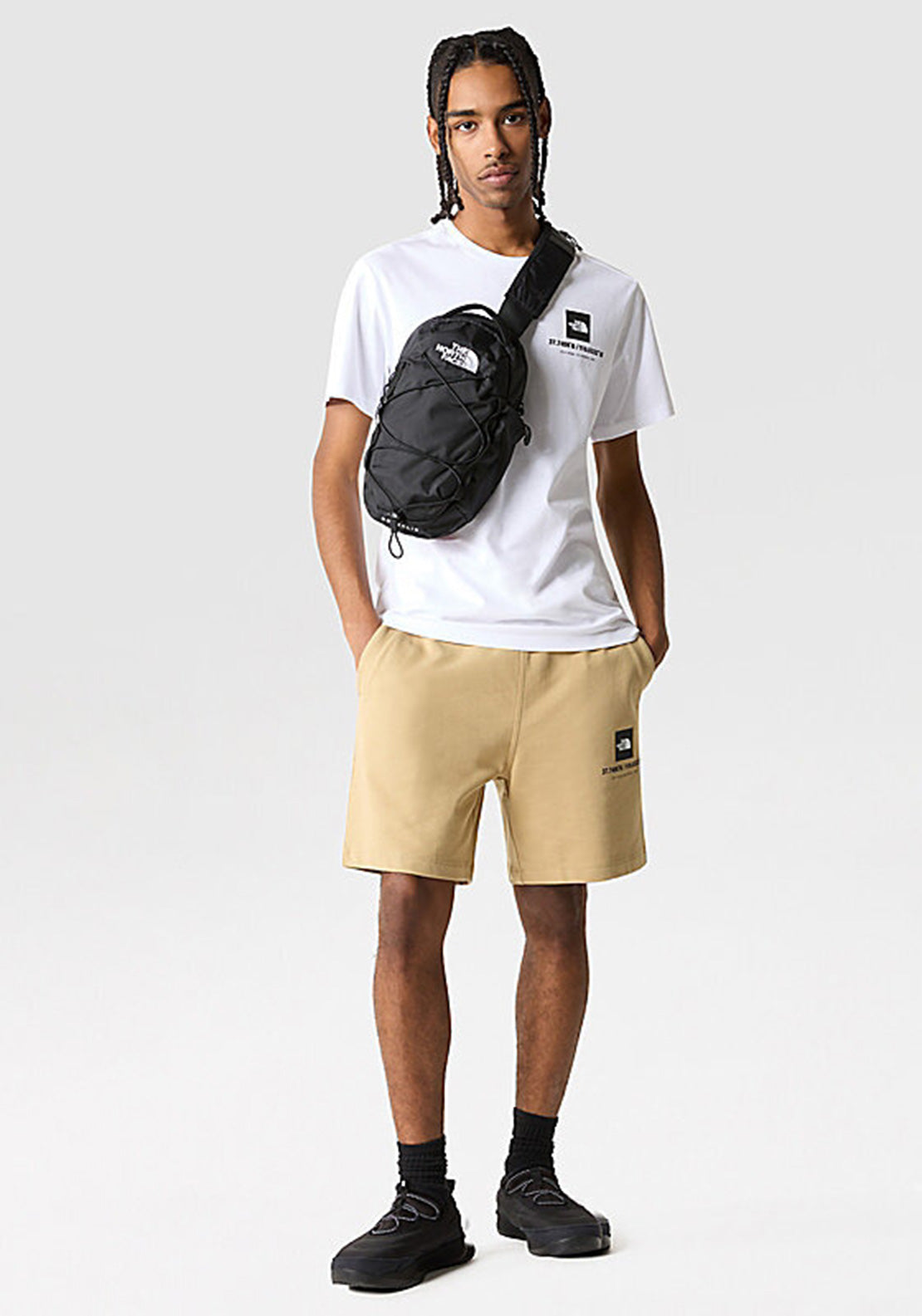 The North Face Mens Coordinates T-Shirt, TNF White