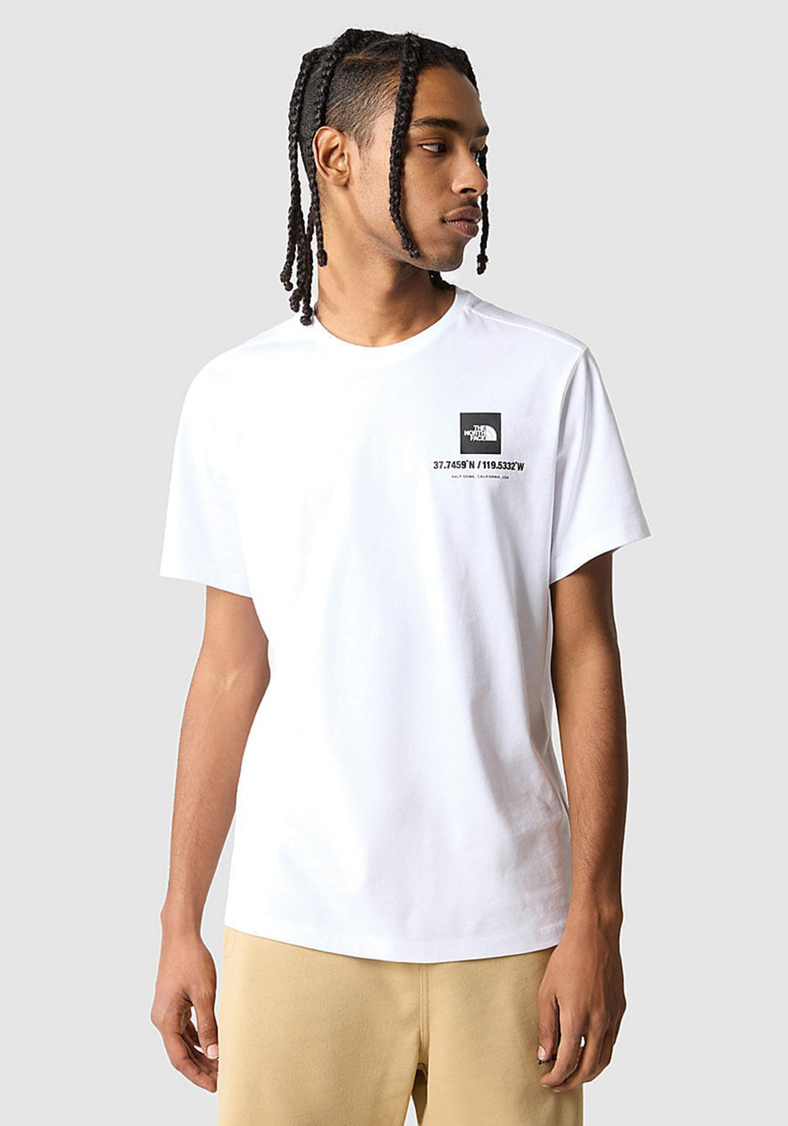 The North Face Mens Coordinates T-Shirt, TNF White